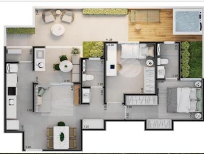 Apartamento para Venda, em , bairro ..., 2 dormitrios, 2 banheiros, 1 sute